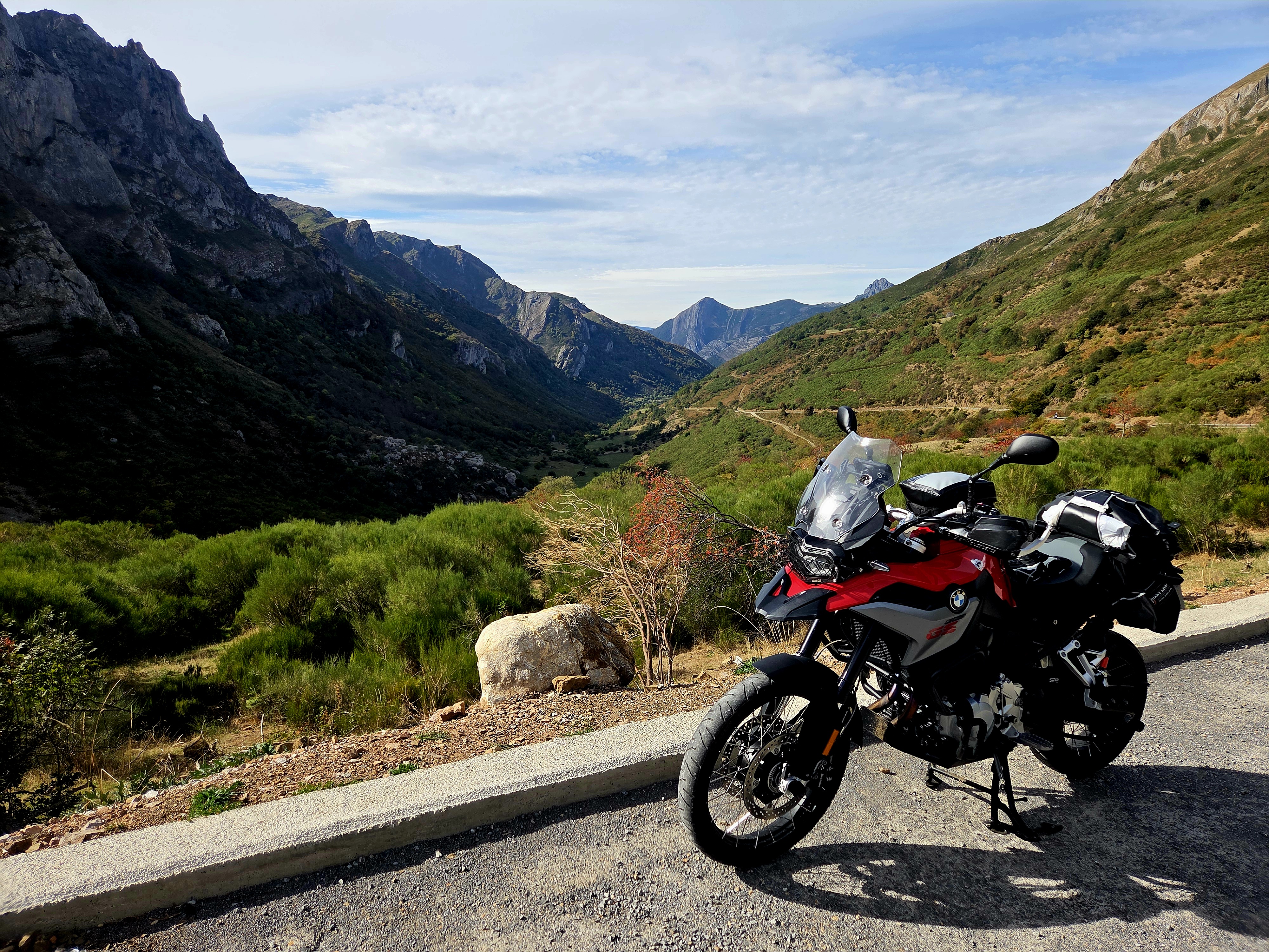 Ascenso al Alto de la Farrapona