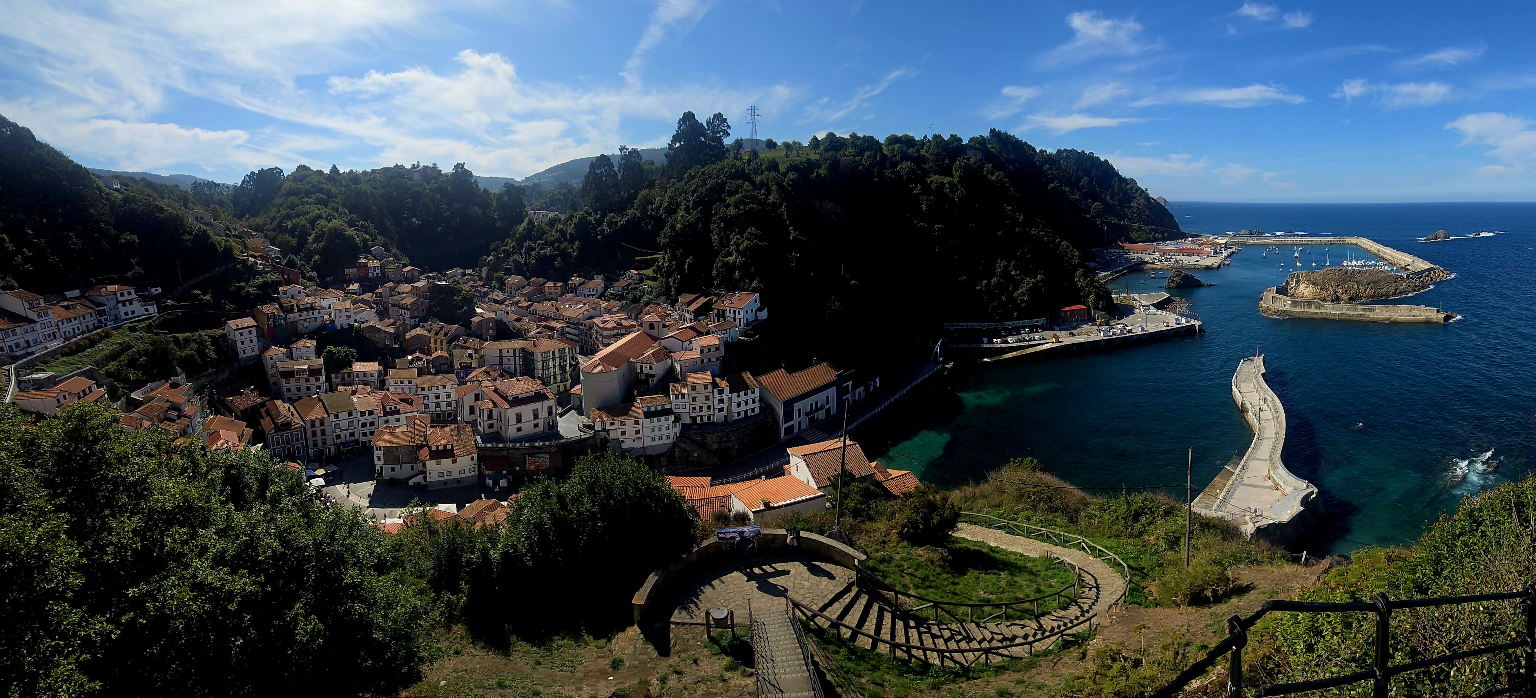 Cudillero desde el Mirador de la Garita