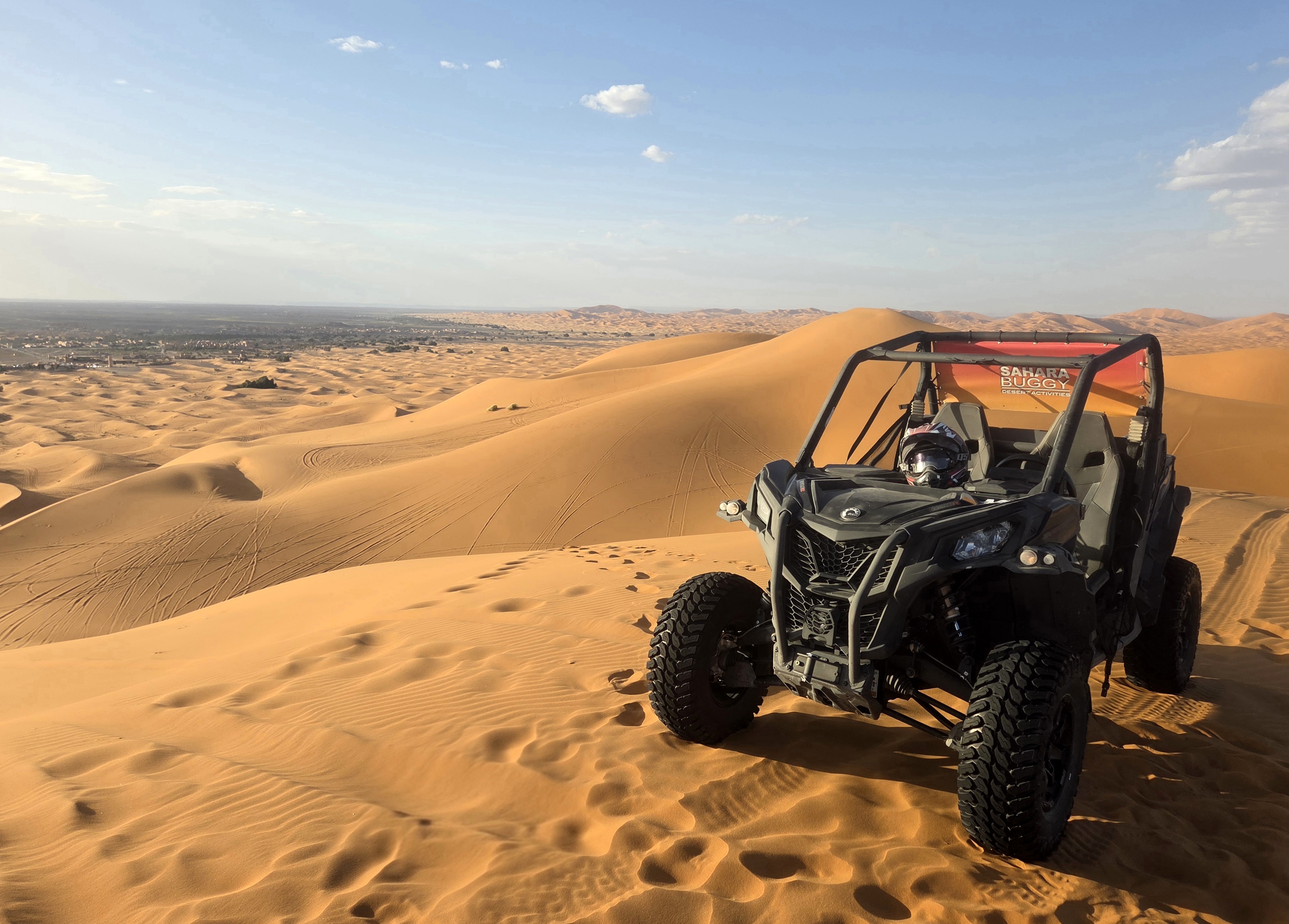Un buggy para recorrer las dunas de Erg Chebbi