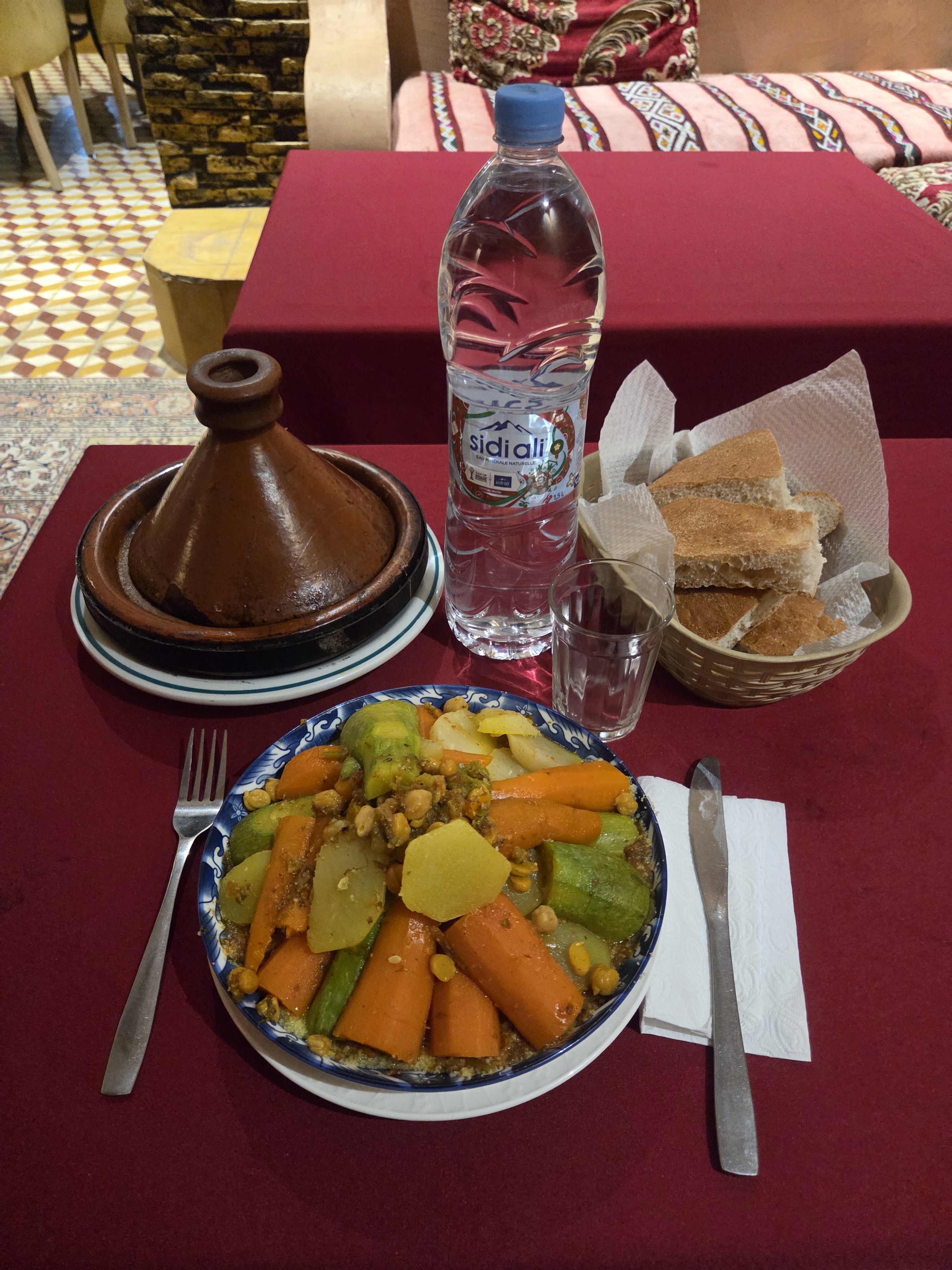 El tajín, uno de los platos tradicionales de Marruecos